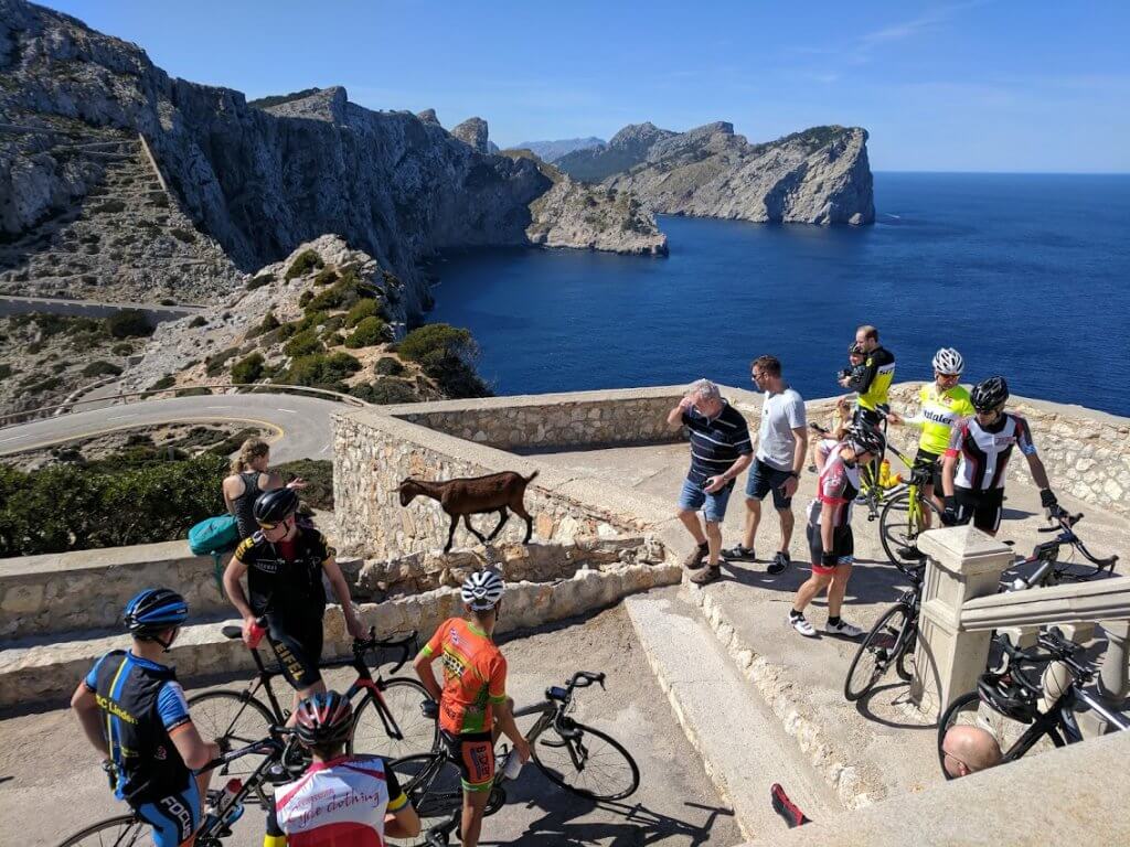 eBike bike tour to the Cap Formentor eBike Mallorca